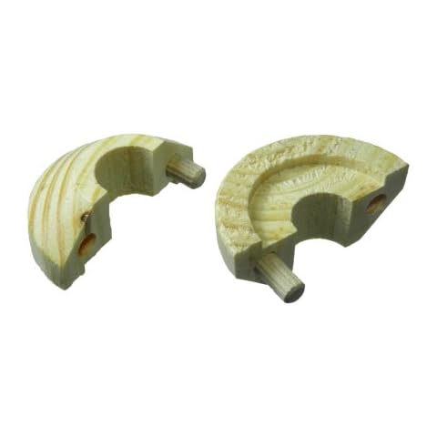 Pack of 4 Pine Wood Radiator Collars Cover