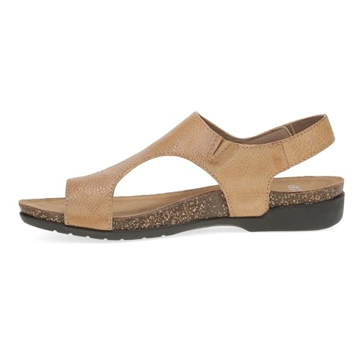 Image of Dansko Reece Sandal for Women - Memory Foam and Cork Footbed for Comfort and Arch Support - Lightweight Rubber Outsole for Long-Lasting Wear with Hook & Loop Strap