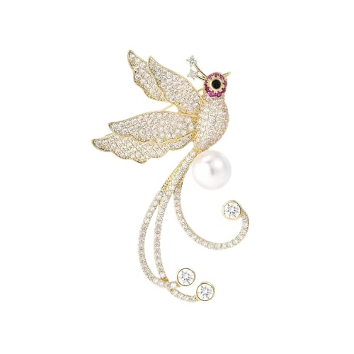 Image of Animal Brooch for Women Girls Rhinestone Animal Brooch Lapel Pin Jewelry Gift for Mom Wife
