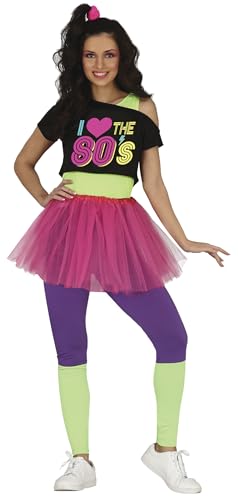 Déguisement Tutu Pop Star Femme avec jupe bouffante colorée