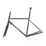 【Cadre de vélo en acier Cr-Mo】 : Acier au chrome-molybdène sans soudure 4130, processus de tubes en acier partiellement traité thermiquement, for une expérience de conduite améliorée.