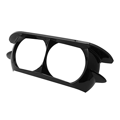 Lunette Phare Moto Noir Vivid de Qualité Supérieure pour Road Glide FLTRX