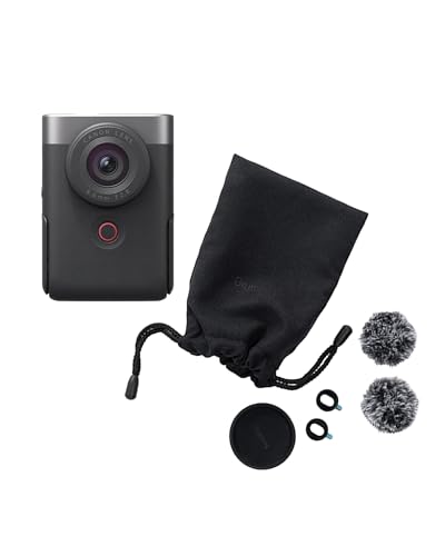 Cámara vlogging Canon PowerShot V10 para transmitir en streaming sin cortes con WiFi