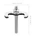 Veemoon 1 Set Faucet Installation Tools Kitchen Accessory Faucet Accessories Faucet Fastener Nut Tool Kitchen Faucet Horseshoe Kitchen Faucet Antiloosing Nut Faucet Fastening Circlip