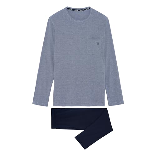 Pyjama long HOM homme en modal vêtement de nuit confortable haut et pantalon