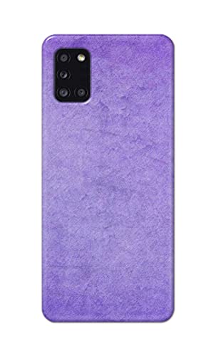 Image of Plain Purple Hard Back Case Cover for Samsung Galaxy A31, SM-A315F / DS, SM-A315G / DS Back Cover -(J5) VNS2226