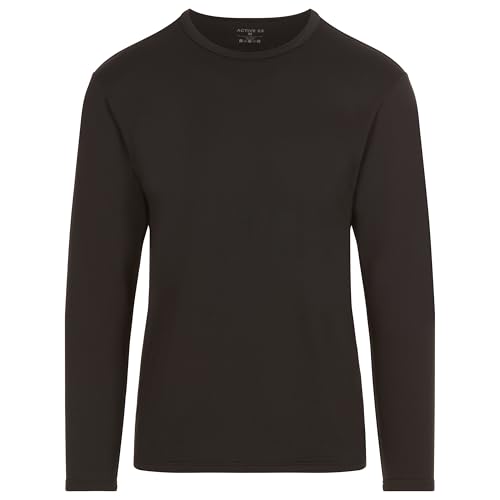 Mens Thermal Underwear Base Layer Top Long Johns Bottom Set, 2 Piece Fleece Lined Winter Cold Inner Wear3