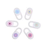 OSALADI 6個 花柄 の ー イド式 ー ピュー ット ー ォン用 や での ー 護に