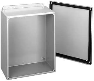 Hoffman A808SC Junction Box, NEMA 12, Screw Cover, 8