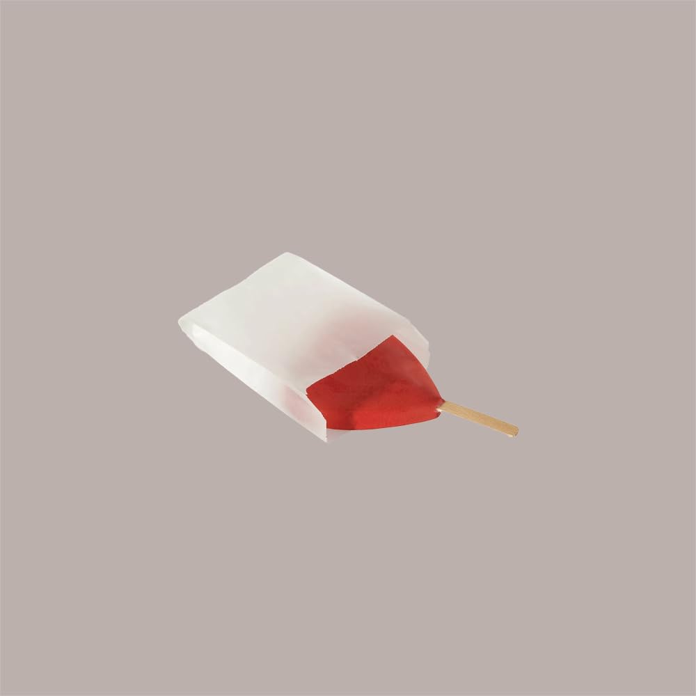 Lucgel Sacchetti in Carta Pergamino per Stecco Gelato 6x13+3 cm - 1000 Pezzi -