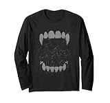 Photo Gallery gothic grunge vampire fangs vintage halloween graphic maglia a manica Photo Gallery gothic grunge vampire fangs vintage halloween graphic maglia a manica
