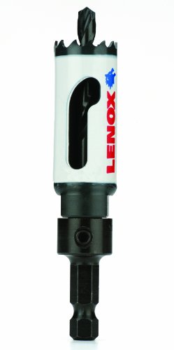 Lenox Tools - 1772425 LENOX Tools Bi-Metal Speed Slot Arbored Hole Saw with T3 Technology, 11/16
