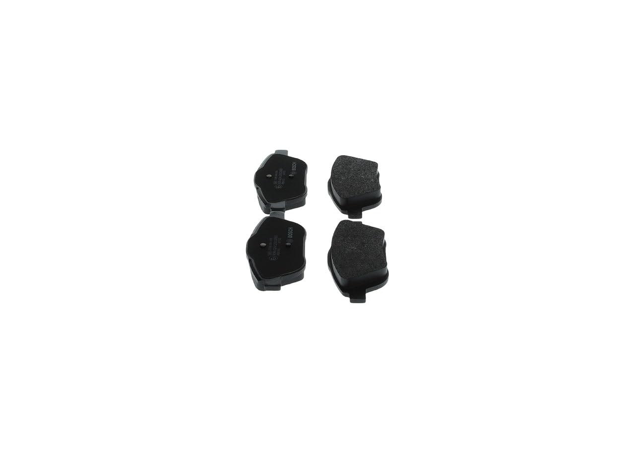 Bosch BP1360 - Plaquettes de Frein Avant pour Voiture - Jeu de 4 | Qualité Bosch - Réduction du Bruit et de la Poussière - Certifié ECE-R90 - Sans Cuivre - Avec Accessoires