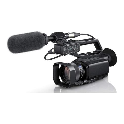 Image of Video Camera HXR-NX80 4K HD NXCAM Camcorder, 9.3 Millimeters Maximum Focal Length - Black