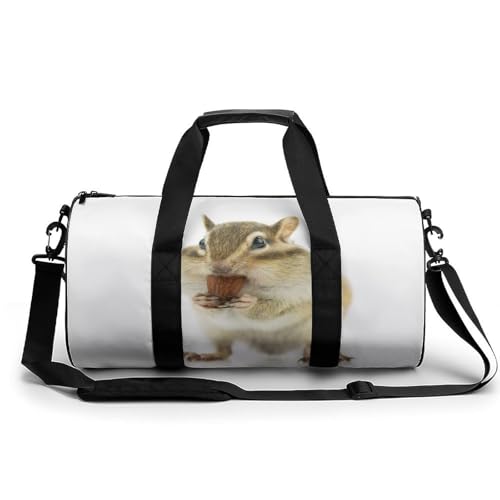 Sac weekend hamster en toile zippée pour sport et loisirs