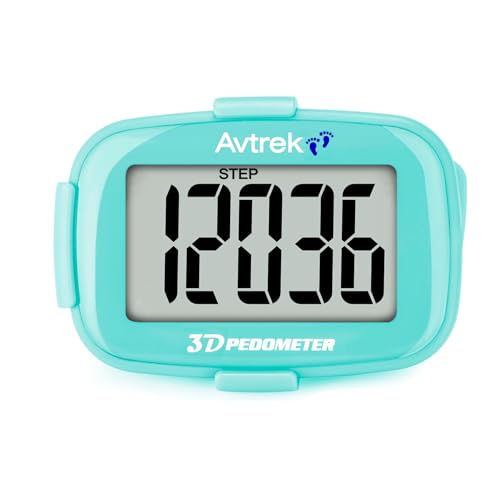 Avtrek Pedometro con contapassi, con funzione di...