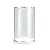 OVE Decors Breeze 32 in. x 76 in. Rounded Frosted Glass Sliding Corner Shower Kit | Includes Glass Panel, Glass Door and Acrylic Shower Base, in Chrome Finish