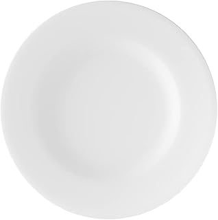 Signature Collection Anmut Dinner Plate, Premium Bone Porcelain, Made in Germany, 10.5 in, White