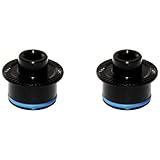 Massi QR-Buchse der Achse X-PRO3 (2 Stück), Erwachsene, Unisex, Schwarz, Einheitsgröße