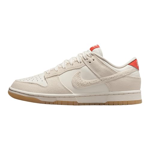 Nike Dunk Low Women's Shoes (HV5231-133, Sail/Picante Red/Flax/Pale Ivory)