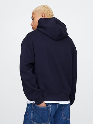 GAP mens Logo Fleece Hoodie2