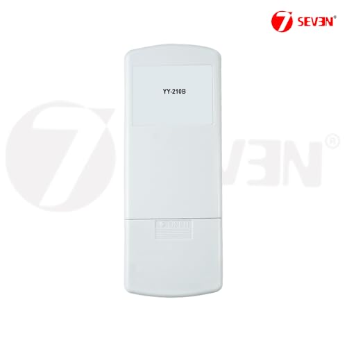 Image of 7SEVEN Compatible with Whirlpool AC Remote Control Model 210B Suitable for Split and Window 1 1.5 2 Ton Air Conditioner - Match Each Keys Exactly to Replicate Genuine Remote Function