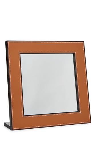 Hermès, Pre-Loved Leather Pleiade Mirror Frame Large, Orange