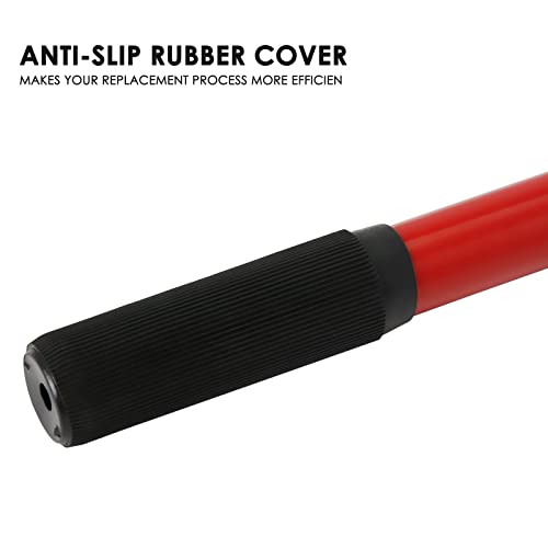 Image of XMJY 2 Ton Jack Handle Replacement-Horizontal Hydraulic Pole Jack Stands Automotive Car Jack Accessories(Red)