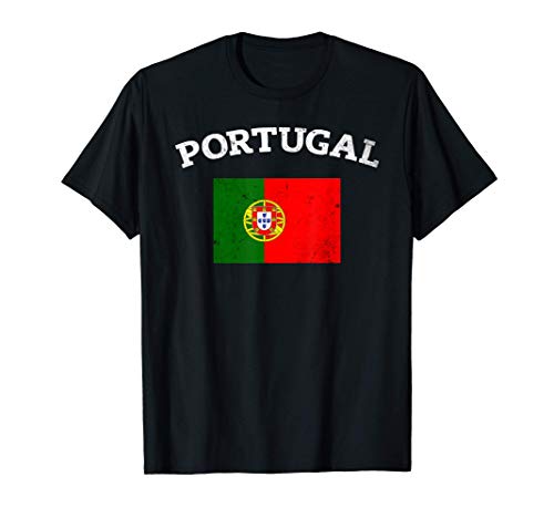 Portugal National Flag Vintage Portuguese Pride Flag T-Shirt 1 Portugal National Flag Vintage Portuguese Pride Flag T-Shirt