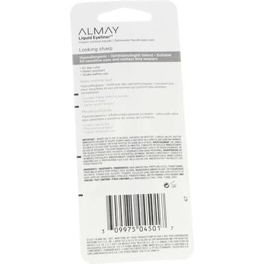 Almay Delineador Líquido Negro 0.1 oz Pack de 5 miniatura 5