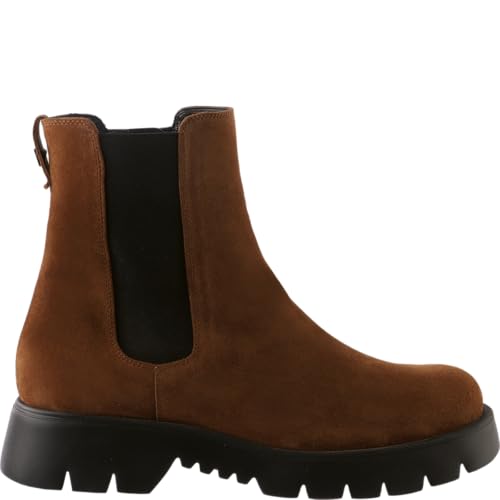 HÖGL Montana, Bota de Tobillo Mujer, marrón, 39 EU X-Ancho