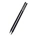 Pack of 12pcs Cute Black Pencils 2B Wooden Sketch Pencils Stationery Writing Drawing Pencils Kids Gifts Office Supplies Black Wood Pencils
