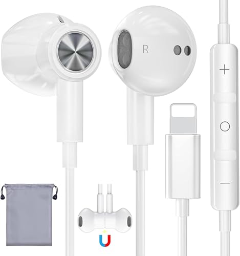 Amazon.co.jp: xunbida iPhone用 イヤホン 有線 マイク付き 有線
