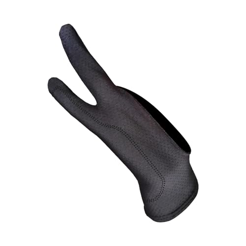 Generisch Zeichenhandschuh - Digitalkünstler Handschuh Zwei Finger - 2 Stück Atemaktive Handschuhe Reduzieren Reibung Für Malen Und Zeichnen