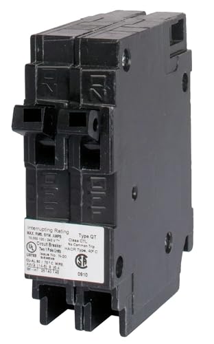 Siemens Q1515NC Two 15-Amp Single Pole 120-Volt Non-Current Limiting Circuit Breaker by Siemens