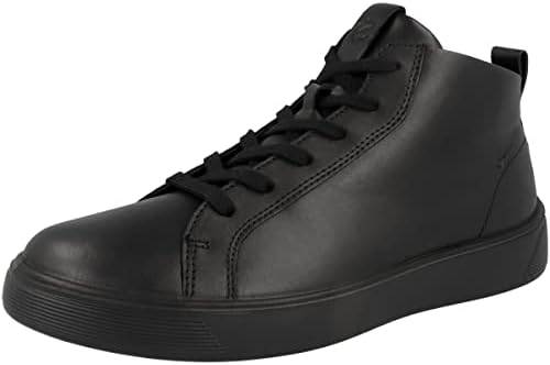 ECCO Men's Street Tray Gore-TEX Waterproof Bootie Sneaker, Black, 11-11.5 | Image 3