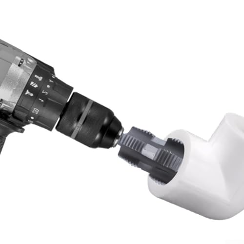 Enfile-foret pour tuyau d'eau pour filetage interne, 5,6 x 0,65 cm, outil de robinet en métal pour tuyaux d'eau en PVC, compatible avec 4/6 points 1(A)