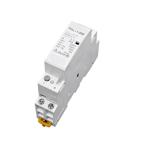 Contacteur modulaire 12V CC pour isoler la commande de puissance du tableau DIN - 2
