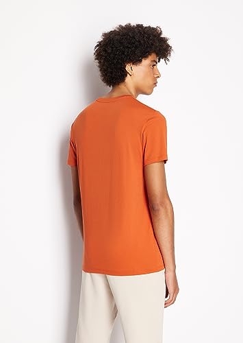 Armani Exchange Men's Solid Colored Basic Pima Crew Neck Tee4