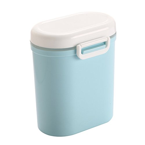 ELBME® SDR Baby Milk Powder Container Formula Food Storage Dispenser Sealed Blue Large - Image 2 thumbnail