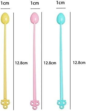 Miniatura 2 de 30  60 unidades de palitos de agitación de plástico epoxi para dispensar resina UV, molde de silicona, espátulas cucharas para herramientas de