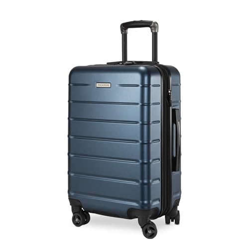 Image of Ricardo Beverly Hills Cambria Hardside Luggage | Stylish Suitcase with Wheels for Effortless Travel, Expandable and Secure TSA-Locked Packing, 20-inch Carry-On, 22x14x9 (Blue Pearl, Carry-On 20-Inch)