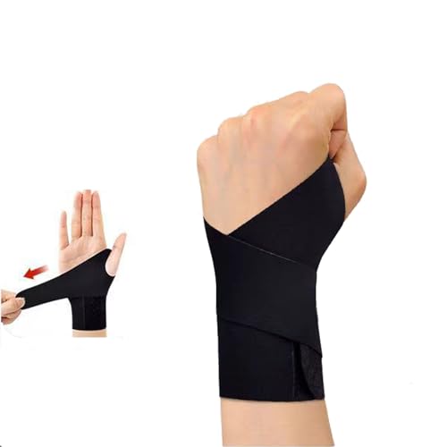 JaugHavZE Muñequera ajustable para artritis, tendinitis, alivio del dolor del túnel carpiano, transpirable, cómoda muñequera para tenosinovitis, esguinces, soporte de mano