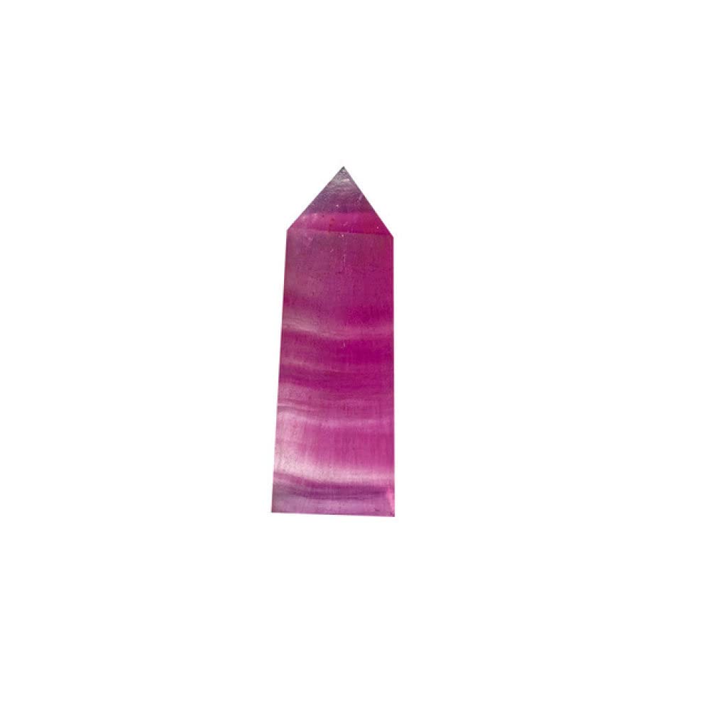Fluorite violette naturelle en colonne pour harmoniser votre espace de méditation