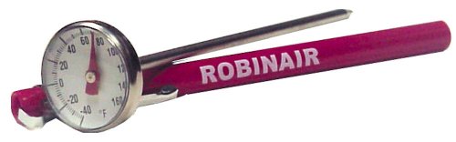 Thermomètre Robinair 10945 pour contrôler la température des fluides de 0° à +200°F