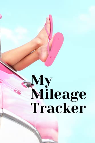 Ladies Mileage Log Book, 120 pages 6x9 size: Record Your Daily Mileage