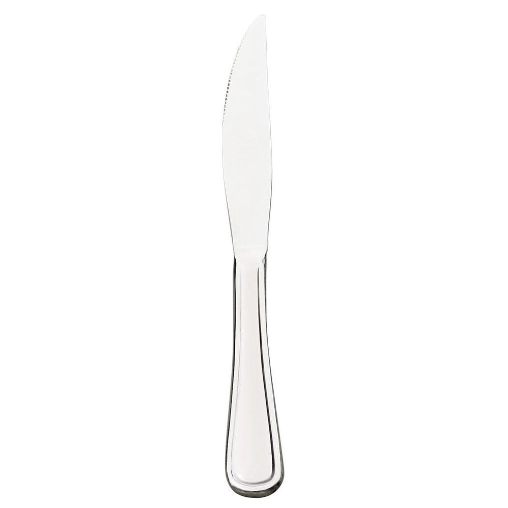 Celine 9.25" Steak Knife - Dozen by Browne Foodservice – 9.3", Silver, Model 502512