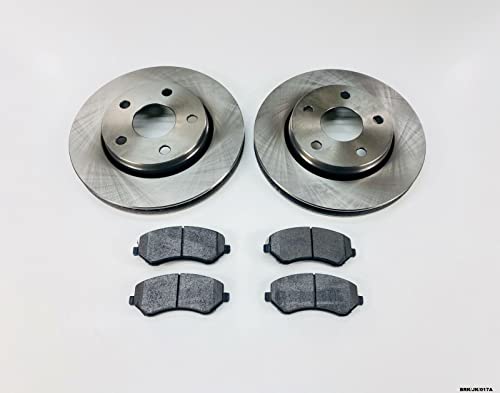 Plaquettes de frein et disques avant Jeep Wrangler JK 2007-2017 BRK/JK/017A