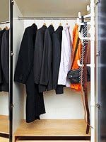 Miniatura 3 de PRINCE HANGER, Perchero de acero One Touch, perchero independiente, para ropa, sombreros, monedero, bolsos, para sala de estar, dormitorio, oficina