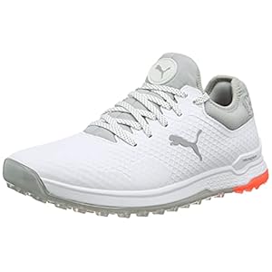 PUMA Proadapt Alphacat, Zapatos de Golf Hombre, Blanco, 42.5 EU